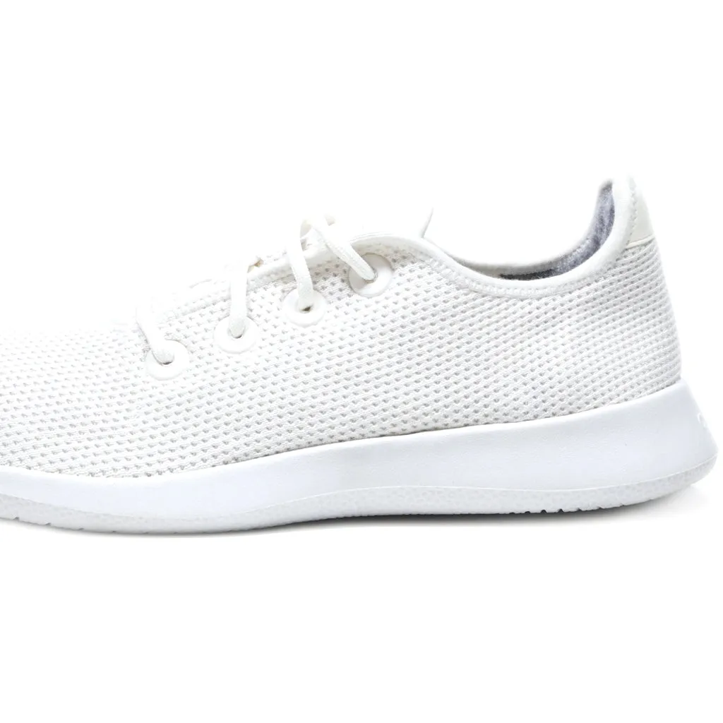 Allbirds Tree Runner Sport Shoes Fabric White Colour For Men