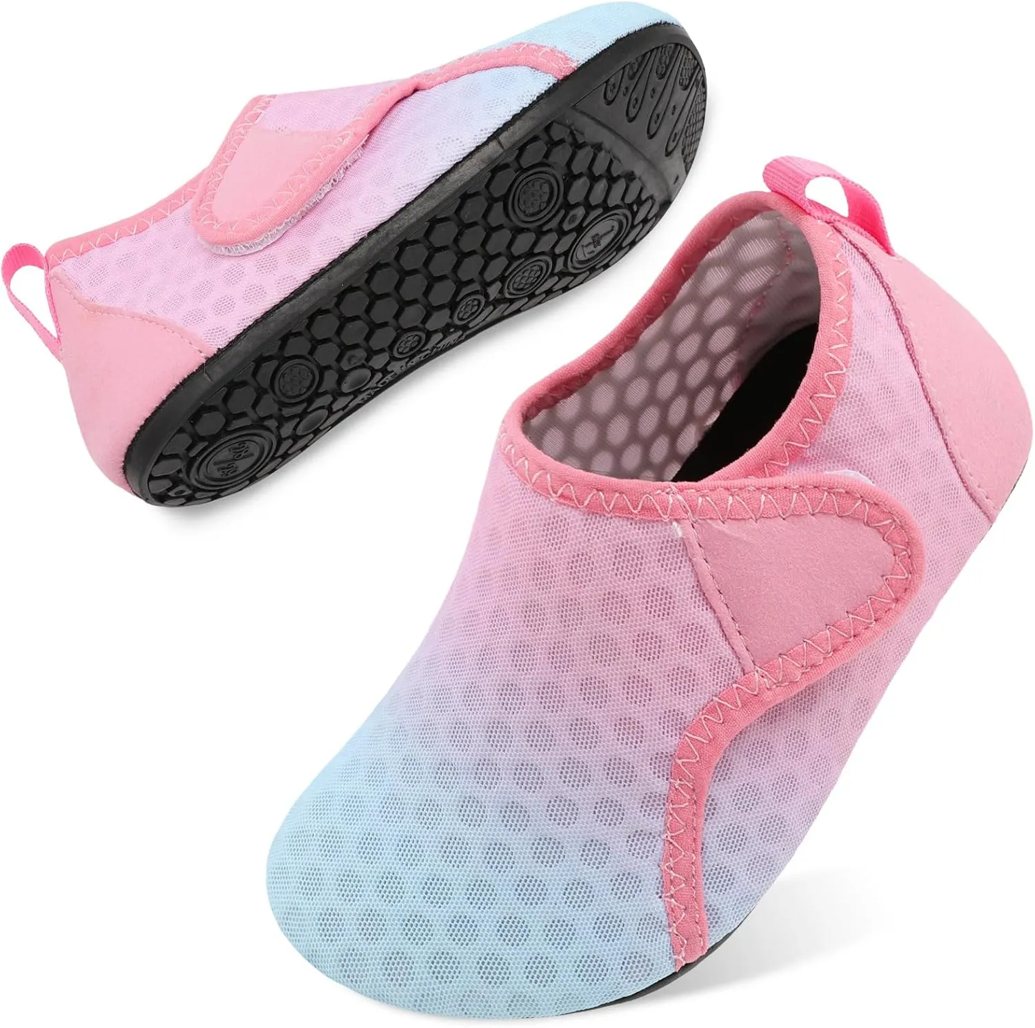 Besroad Kids Water Shoes Girls Boys Quick Dry Aqua Socks Barefoot Non Slip Beach Swim Surf Shoes