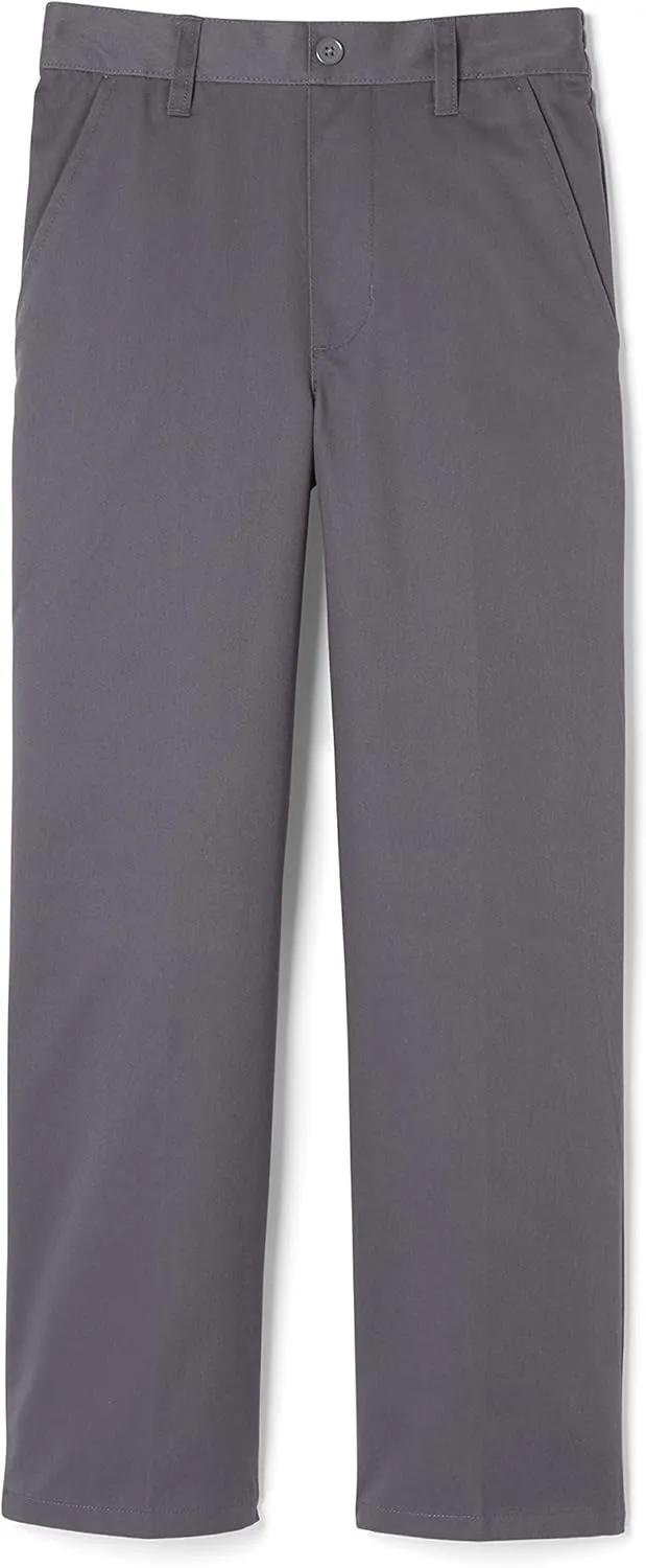 French Toast Boys' Pull-on Relaxed Fit School Uniform Pant (Standard & Husky)