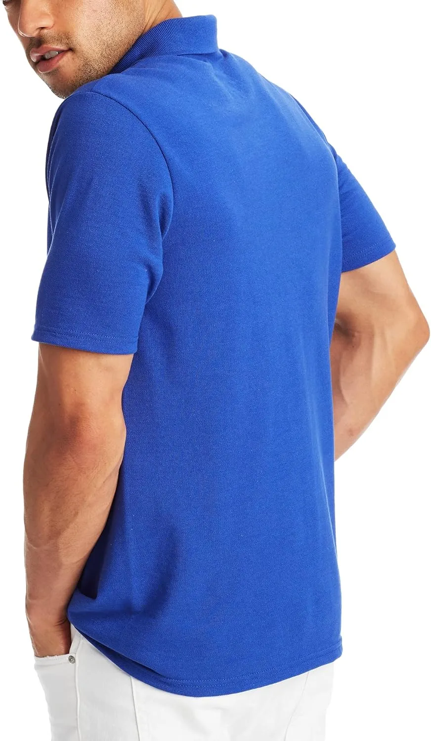 Hanes Men??s X-Temp Short Sleeve Polo Shirt, Midweight Men's Shirt