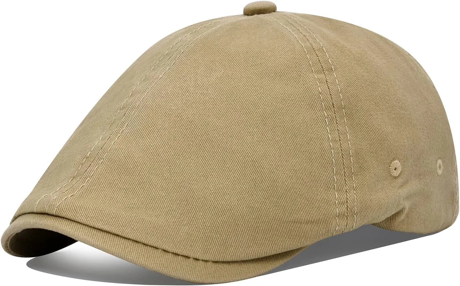 VOBOOM Cotton Washing Flat Cap Cabbie Hat Gatsby Ivy Irish Hunting Newsboy