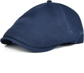 VOBOOM Cotton Washing Flat Cap Cabbie Hat Gatsby Ivy Irish Hunting Newsboy