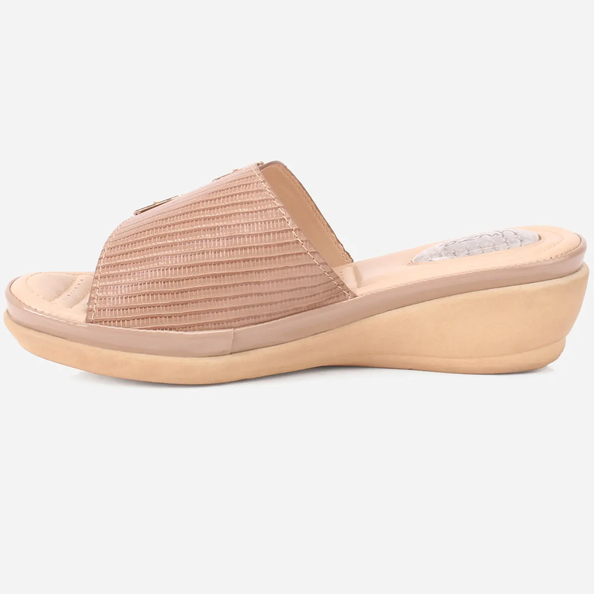 Women "TEOM" Comfort Open Toe Slippers