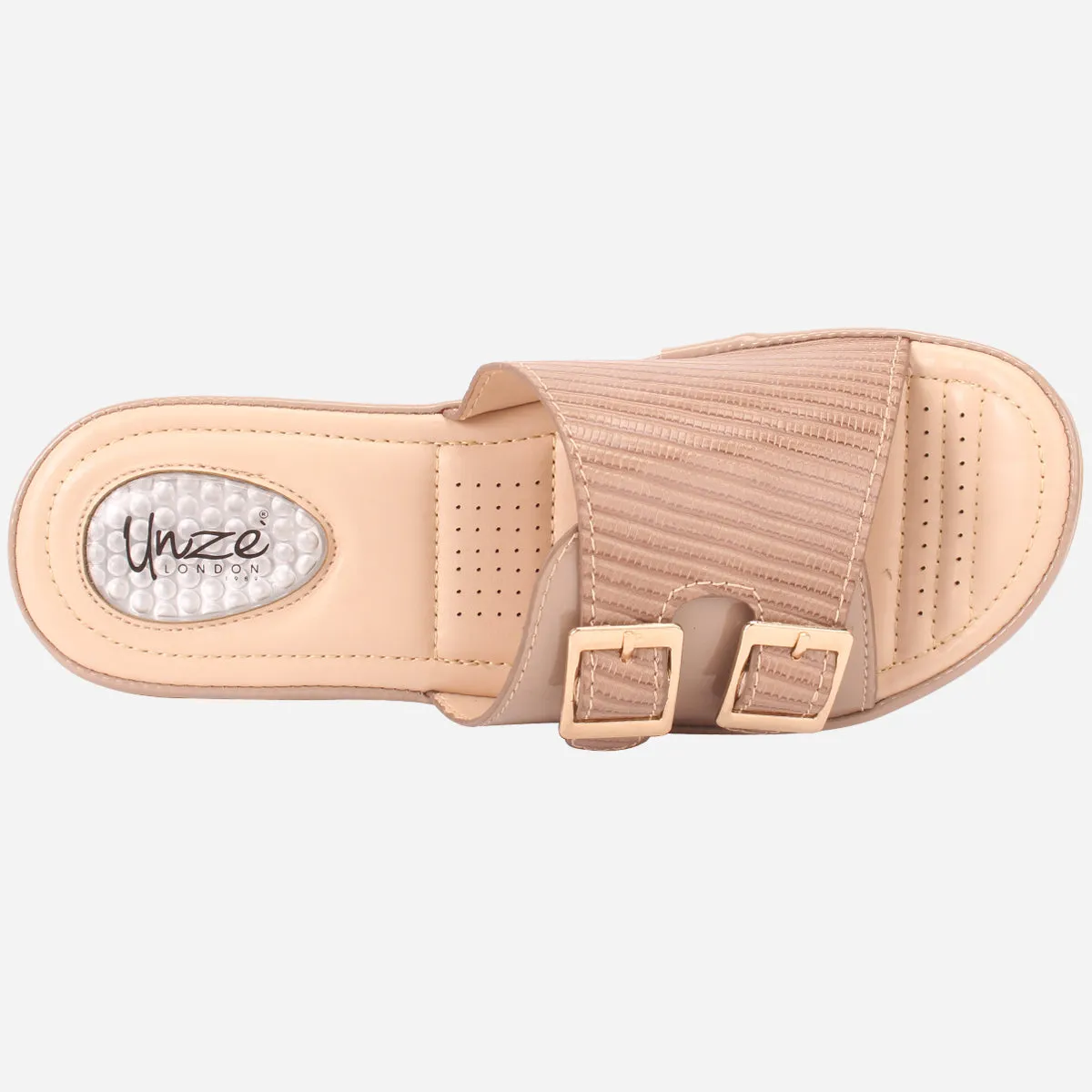 Women "TEOM" Comfort Open Toe Slippers